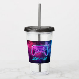 Vaso Acrílico Controlador de juegos para niños personalizado