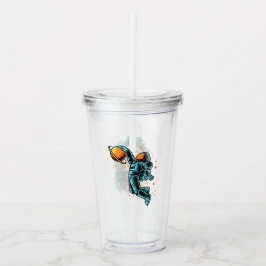 Vaso Acrílico Copa de amantes del espacio