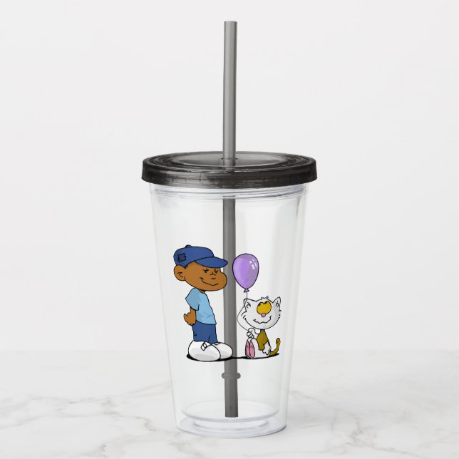 Vaso Acrílico Copa de Sleevez Corta (Anverso)