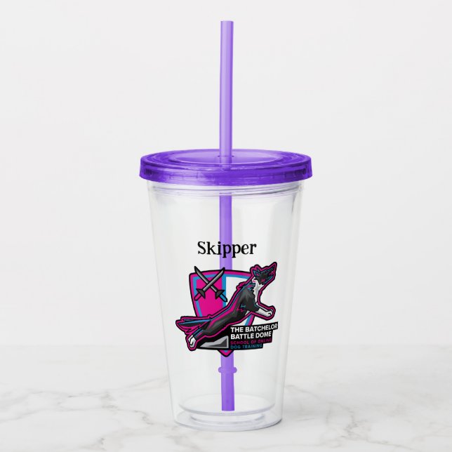 Vaso Acrílico Copa para el navegante (Anverso)