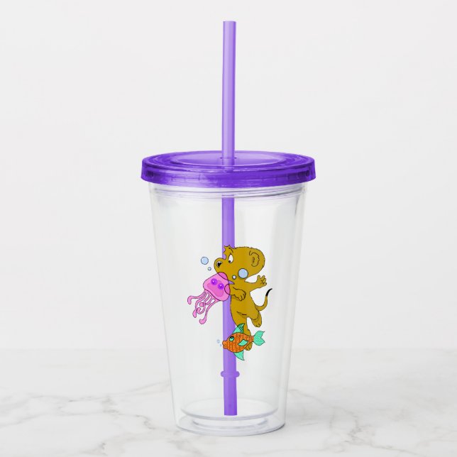 Vaso Acrílico Copa Swim de Ferald (Anverso)
