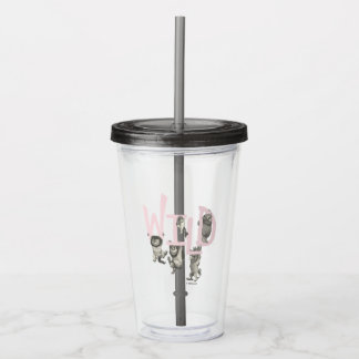 Vaso Acrílico COSAS SALVAJES | Cosas salvajes y Max - Rosa