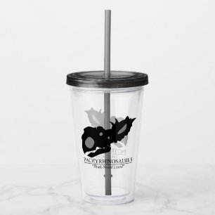 Vaso Acrílico Cráneo de Pachyrhinosauro