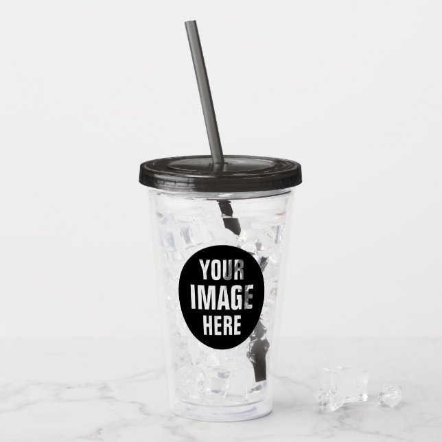 Vaso Acrílico Crea el tuyo (Anverso (hielo))