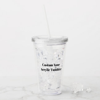 Vaso Acrílico Crea tu propio simple