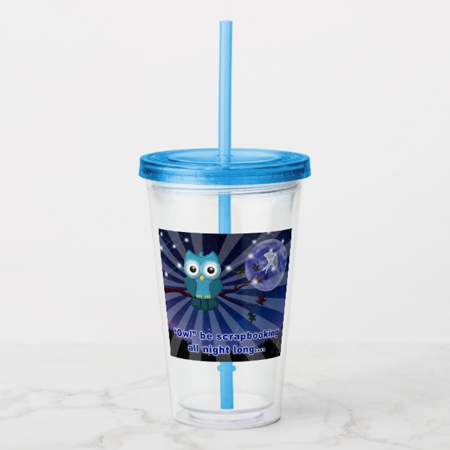 Vaso Acrílico Creador de Álbum de Recortes Cropper (Anverso)