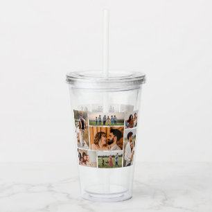Vaso Acrílico Crear su propio Collage de fotos 7
