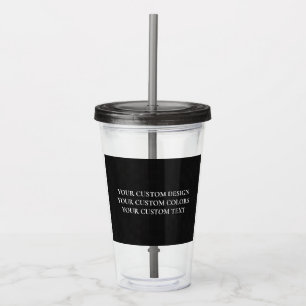 Vaso Acrílico Crear su propio personal