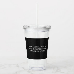 Vaso Acrílico Crear su propio Tumbler Acrílico Personalizado