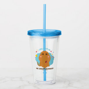 Vaso Acrílico Creo En El Sr. Snuffleupagus