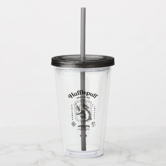 Vaso Acrílico Cresta de Dedicación Paciencia Lealtad HUFFLEPUFF™