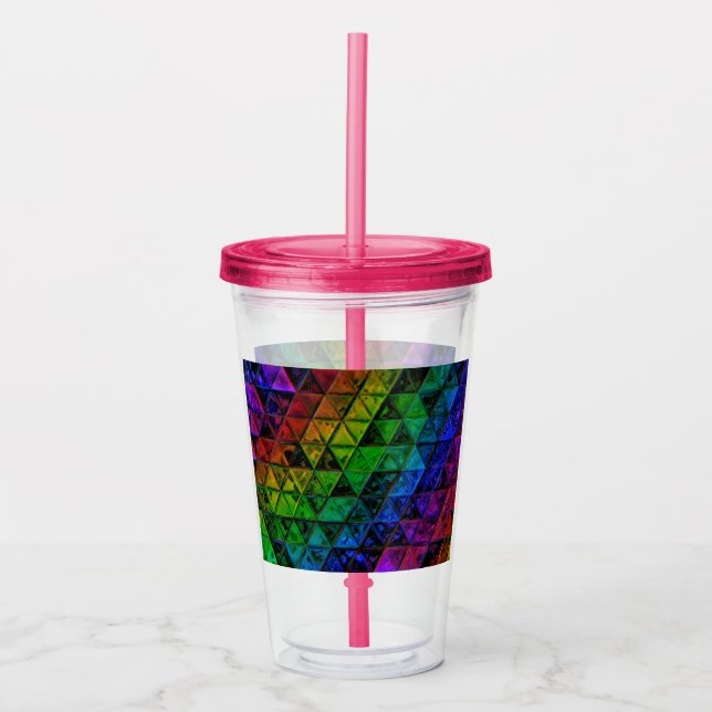 Vaso Acrílico Cristal de orgullo (Anverso)