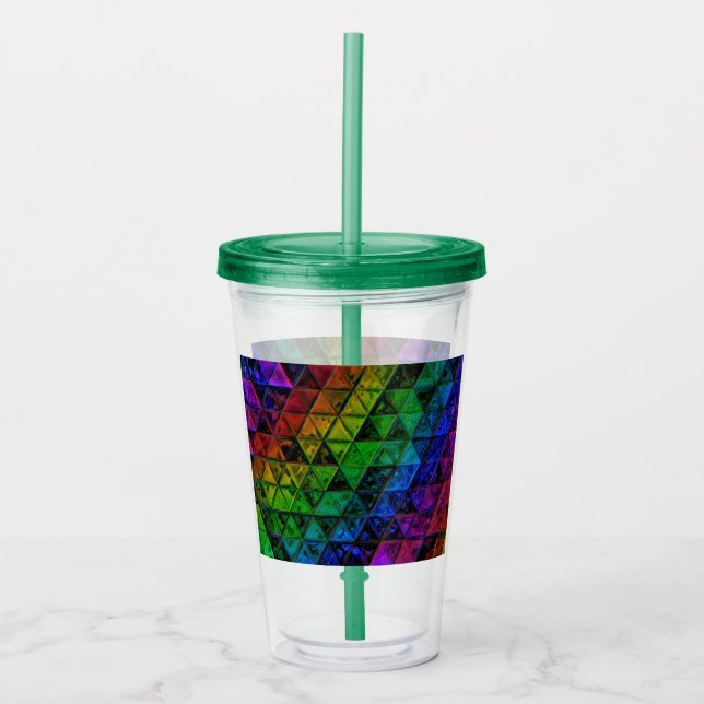 Vaso Acrílico Cristal de orgullo (Anverso)