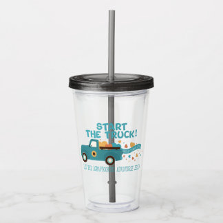 Vaso Acrílico CROPTOBERFEST 2024 Tumbler - Iniciar el camión B