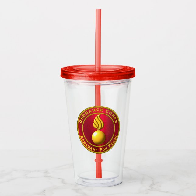 Vaso Acrílico Cuerpo de Material de Guerra (Anverso)