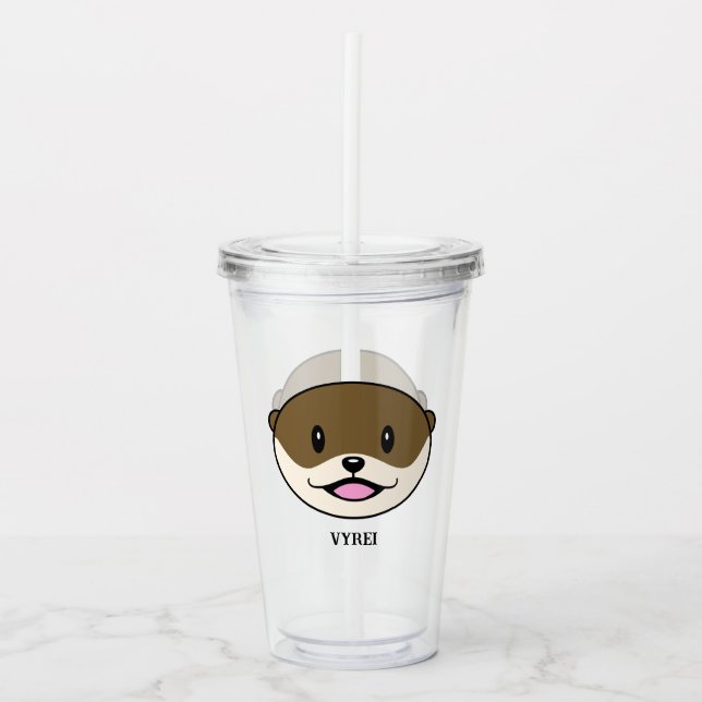 Vaso Acrílico Cute Smitter (Anverso)