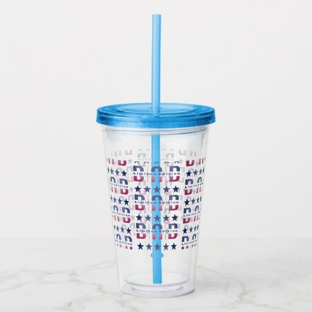 Vaso Acrílico Dad Limited Edition (Anverso)
