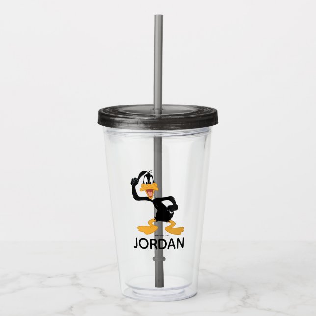 Vaso Acrílico DAFFY DUCK™ con una gran idea (Anverso)