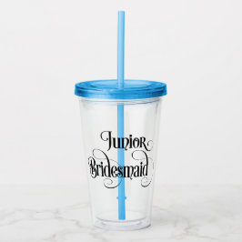 Vaso Acrílico Dama de honor junior