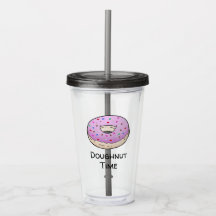 Vaso Acrílico de Donut