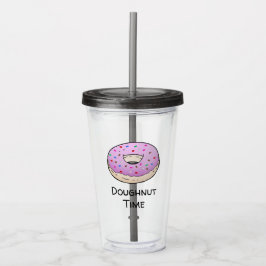Vaso Acrílico de Donut