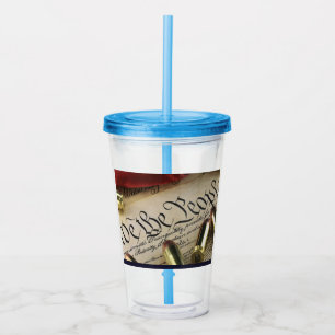 Vaso Acrílico Declaración de Independencia