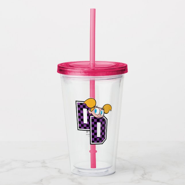 Vaso Acrílico Dee Dee Athletic Letters Graphic (Anverso)