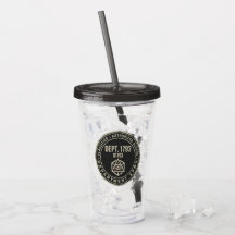 Vaso acrílico del Departamento 1793
