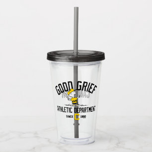 Vaso Acrílico Departamento de Atletismo de Good Grief