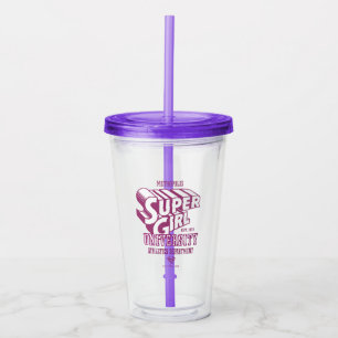 Vaso Acrílico Departamento de Atletismo de la Superchica Metropo