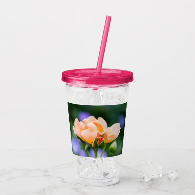 Vaso Acrílico deseo de desarrollo (Reverso (hielo))