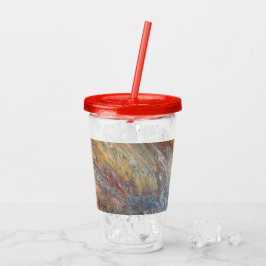 Vaso Acrílico Desert Acrylic Pour Tumbler