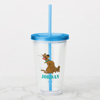 Vaso Acrílico Diapositiva Scooby-Doo con lengua fuera