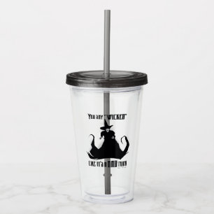 Vaso Acrílico Dices "malvado" como si fuera algo malo