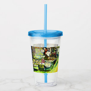 Vaso Acrílico Dijo que involucrara toda la idea