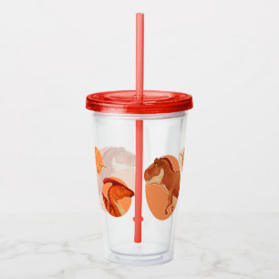 Vaso Acrílico Dino Tumbler