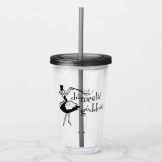 Vaso Acrílico +{ Diosa Nacional }+ Tumbler acrílico