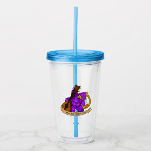 Vaso Acrílico Diseño de Bard Dice