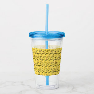 Vaso Acrílico dorado