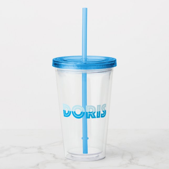 Vaso Acrílico Doris (Anverso)