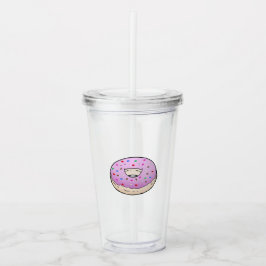 Vaso Acrílico Doughnut - Tumbler de Acrílico