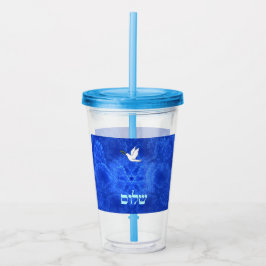 Vaso Acrílico Dove - Shalom