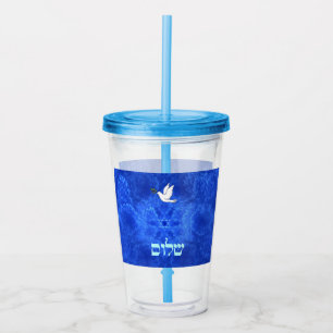 Vaso Acrílico Dove - Shalom