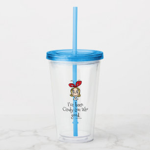 Vaso Acrílico Dr. Seuss He sido Cindy-Lou Quién Buena