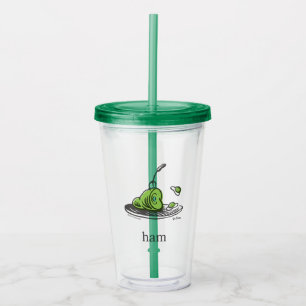 Vaso Acrílico Dr. Seuss   Huevos verdes con jamón
