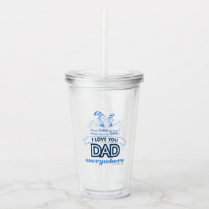 Vaso Acrílico Dr. Seuss Te quiero papá en todas partes