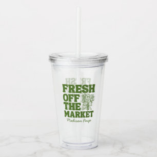 Vaso Acrílico Ducha de Novia Caprichosa Fresh Off the Market Ver