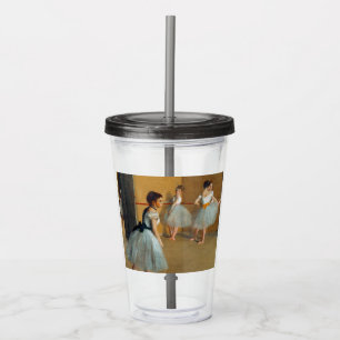 Vaso Acrílico Edgar Degas El Foyer de Baile en la Ópera