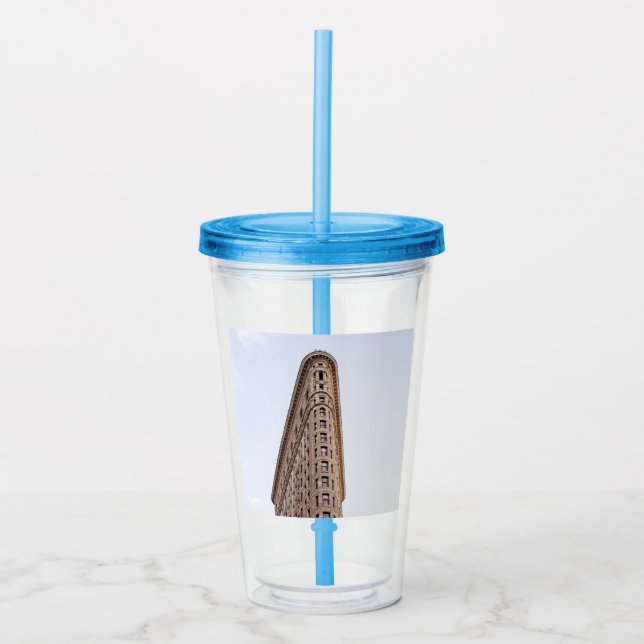 Vaso Acrílico Edificio Flatiron (Anverso)