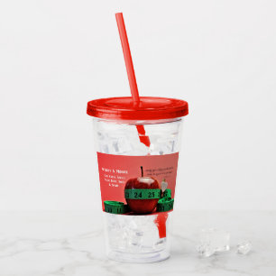Vaso Acrílico ¡El agua hace el cuerpo bueno!